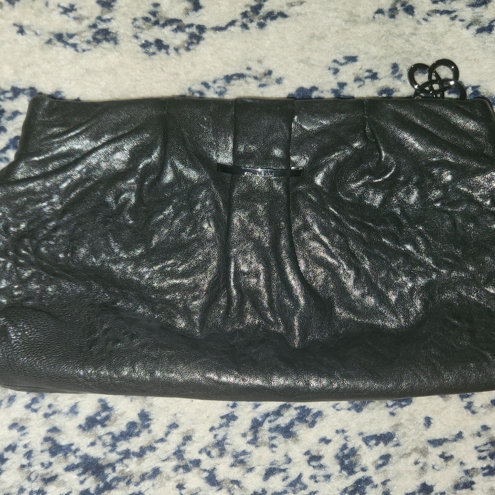 Stella & Dot Coco Lambskin Clutch